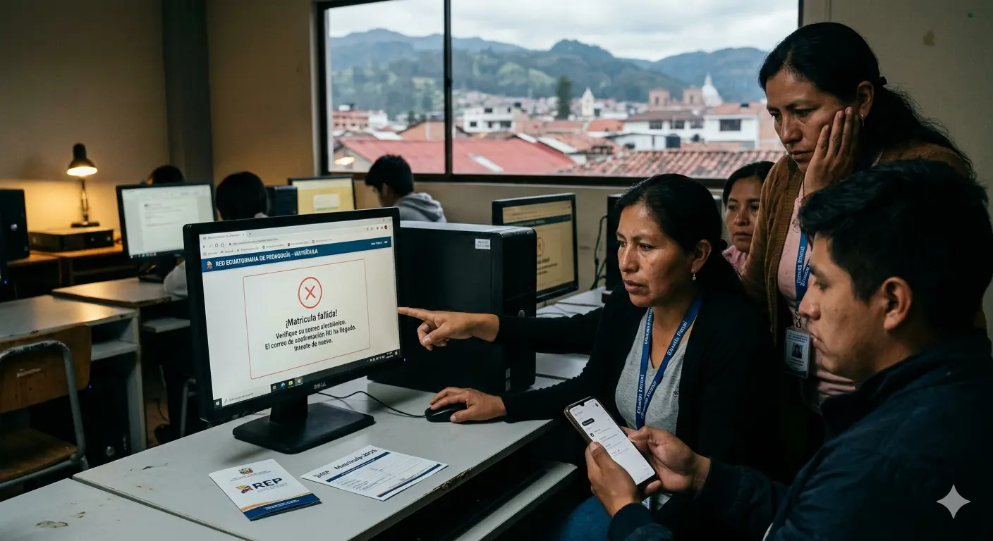 ¿Completaste el formulario de matrícula, pulsaste "Matricularme" en la REP y no te llega el correo? Solución aquí.